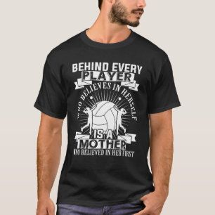 Camiseta Ventilador de Dia de as mães de Voleibol