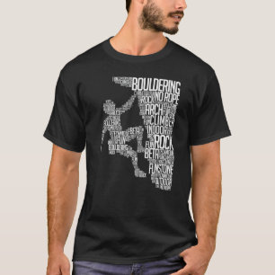 Camiseta Ventilador de esportes escaladores de rochas