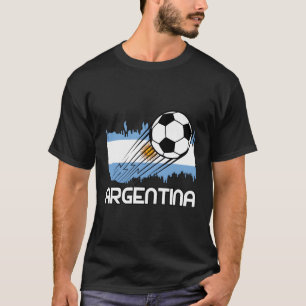 Camiseta Ventilador de futebol da Argentina