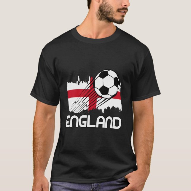 Camiseta Ventilador de futebol da Inglaterra (Frente)