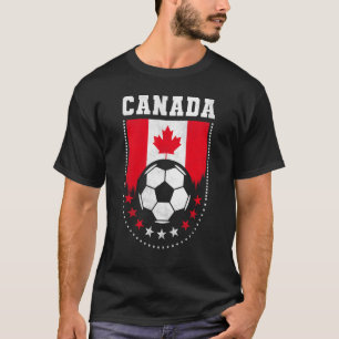 Camiseta Ventilador de futebol do Canadá