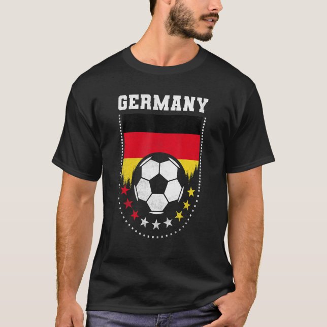 Camiseta Ventilador de futebol na Alemanha (Frente)