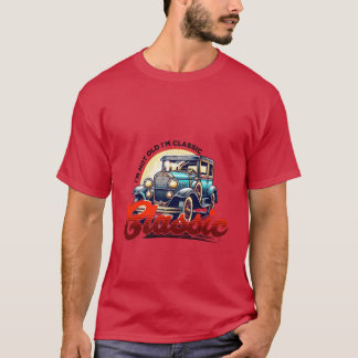 Camiseta " Ventilador do Carro Antigo"