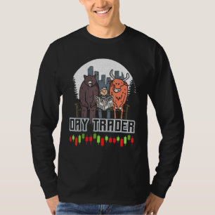 Camiseta Ventilador do Forex Trader Stock do Dia Trader