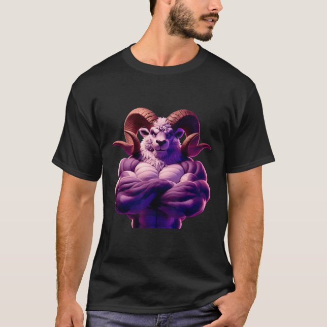 Camiseta Ventilador Flexível, Ram Mascular, Ventilador Lega (Frente)