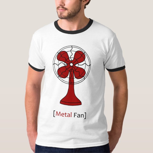 Camiseta Ventilador metálico (Frente)