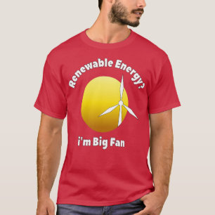 Camiseta Ventilador principal do Energy ix27m renovável