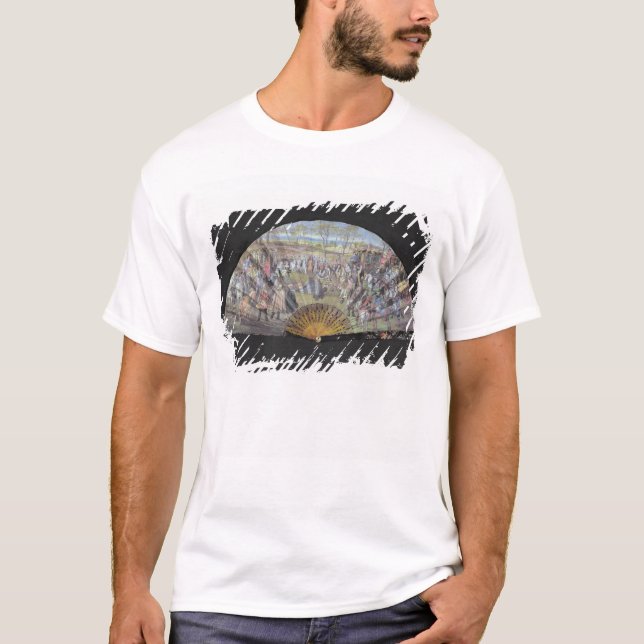 Camiseta Ventilador representando o casamento de Luís da Fr (Frente)