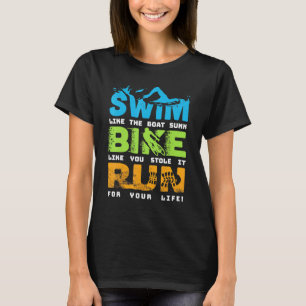 Camiseta Ventilador Triatlo de Ciclismo de bicicleta de nat