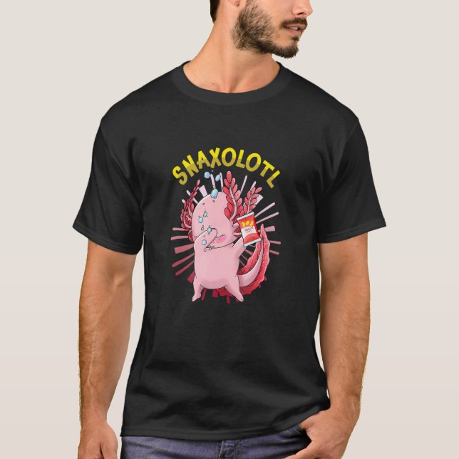 Camiseta Ventiladores de Aquário de Invólucro Snaxolotl Pro (Frente)