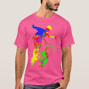 Camiseta Ventiladores De Bicicleta A Cores Bmx Biker Bmx