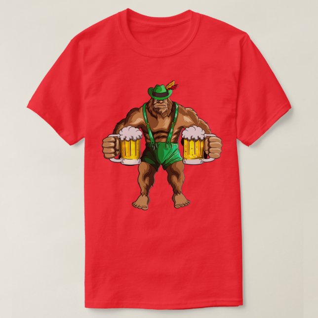 Camiseta Ventiladores de cerveja de bebedouro, engraçada (Frente do Design)