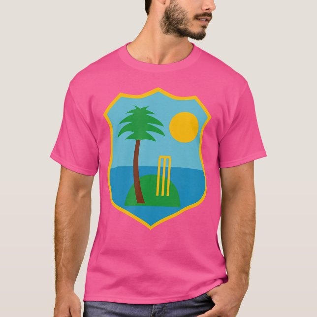 Camiseta Ventiladores de críquete do West Indies Windies (Frente)