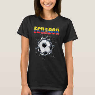 Camiseta Ventiladores De Futebol Do Equador - Futebol Equat
