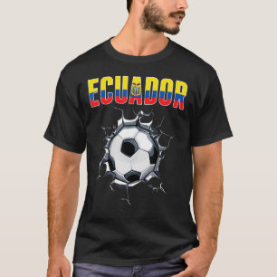 Camiseta Ventiladores De Futebol Do Equador - Futebol Equat
