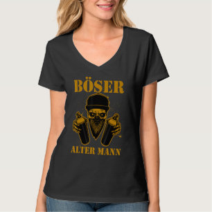 Camiseta Ventiladores de spray de gangster de homem mau