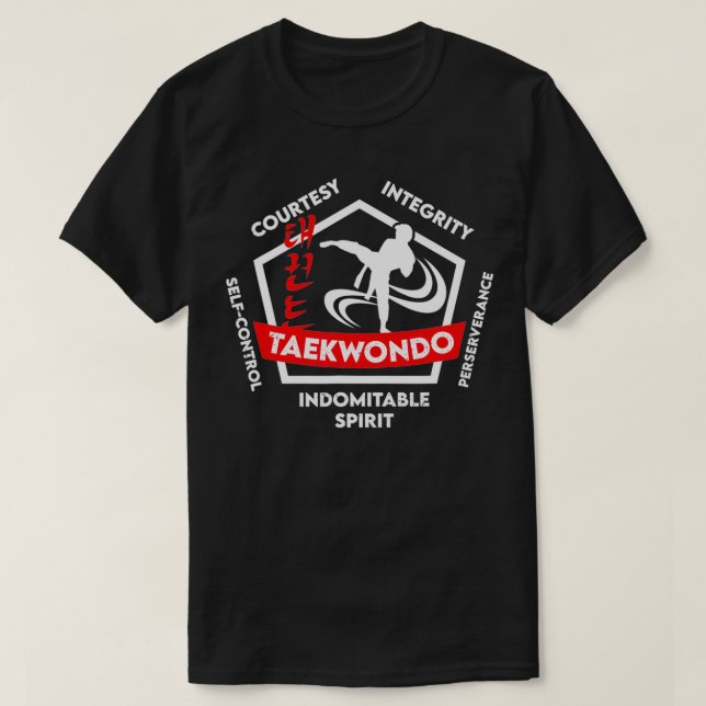 Camiseta Ventiladores do equipamento Taekwondo & Taekwondo  (Frente do Design)