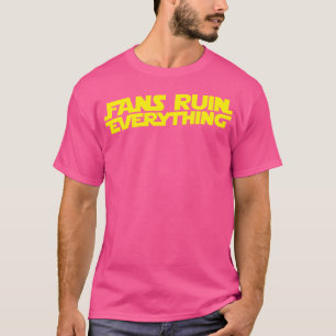 Camiseta Ventiladores estragam tudo