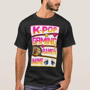 Camiseta Ventiladores para jogos do K-Pop