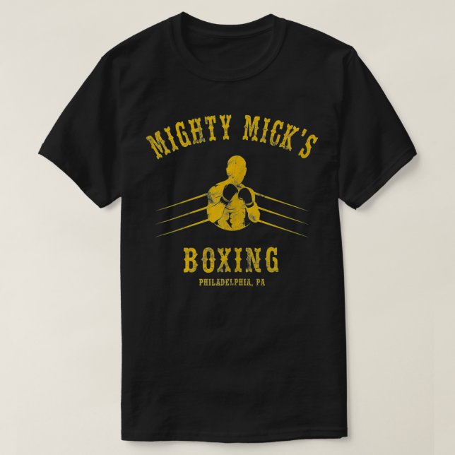 Camiseta Ventiladores Philly do Gym Boxing Micks (Frente do Design)