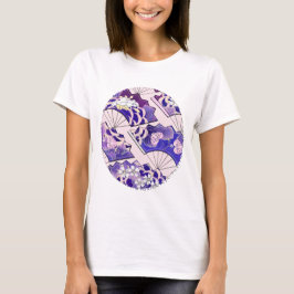 Camiseta Ventiladores Tradicionais Japoneses