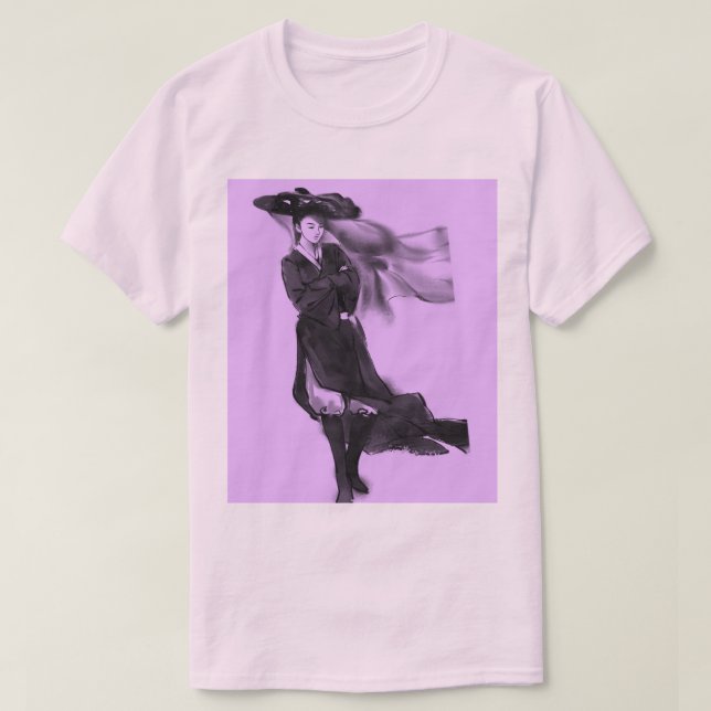 Camiseta “Vento Místico” (Frente do Design)
