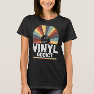 Camiseta Vento-viciado Retro 60s 70s 80s Música