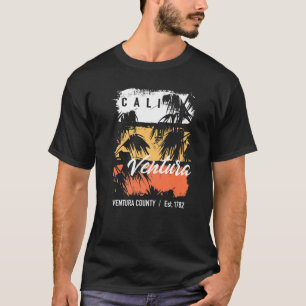 Camiseta Ventura Beach California Surf Cali Surfing 70s
