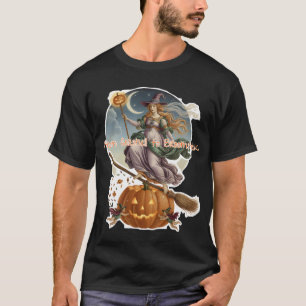 Camiseta Venus, a Bruxa De Seashell a Broomstick Paro