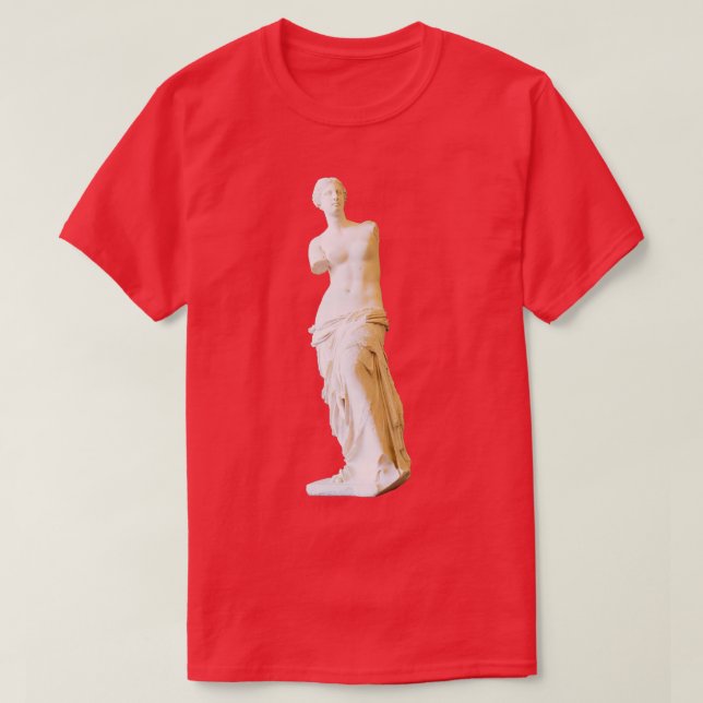 Camiseta Venus De Milo Statue (Frente do Design)
