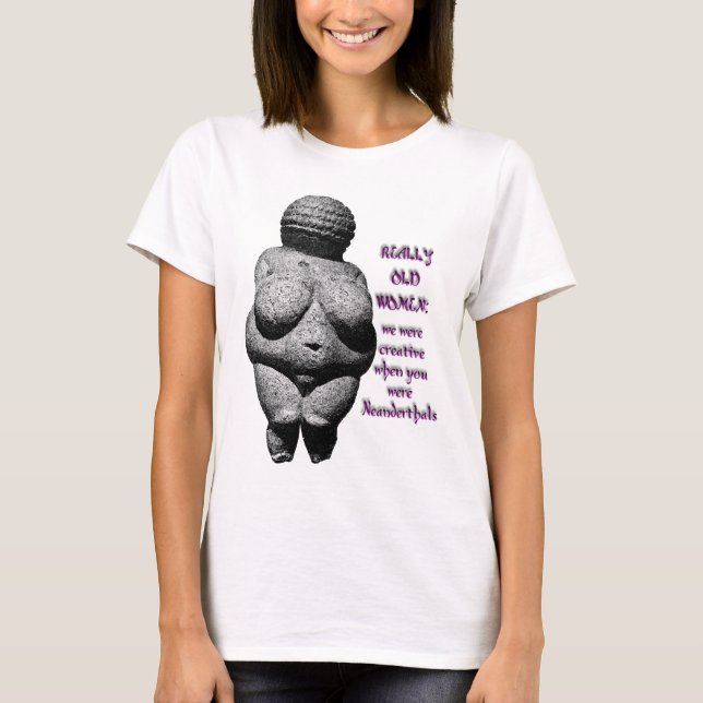 Camiseta Venus de Willendorf (Frente)