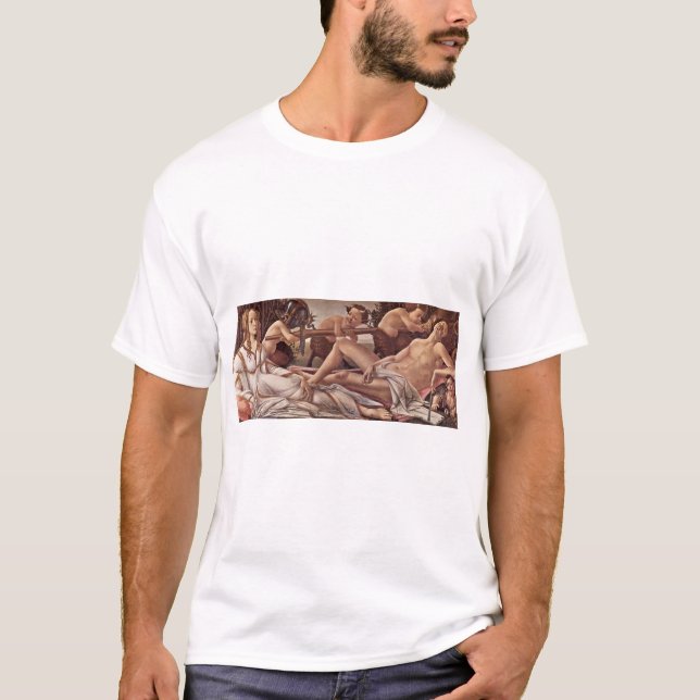 Camiseta Venus e Marte por Botticelli Sandro (a melhor (Frente)