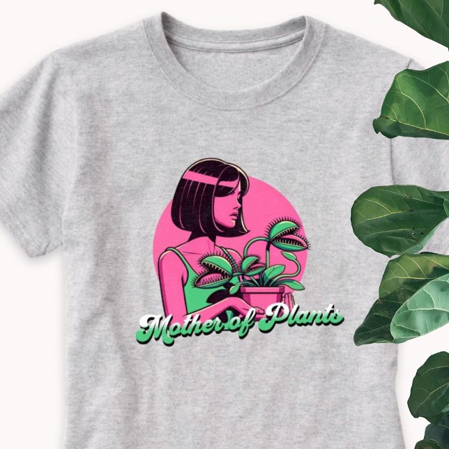 Camiseta Venus Flytrap Mãe das Plantas Presente para a Plan (Venus Flytrap Mother of Plants Gift for Plant Mom T-Shirt)