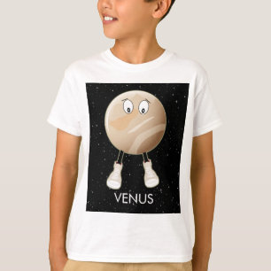 Camiseta Vênus Planeta e Estrelas