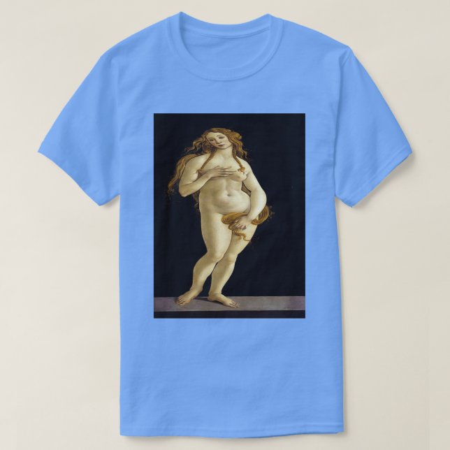 Camiseta Vênus por Sandro Botticelli 2 (Frente do Design)
