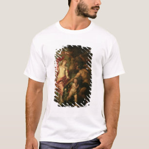 Camiseta Venus que pede Vulcan a armadura de Aeneas (óleo