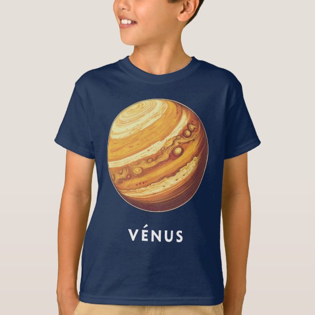 Camiseta Vénus / Vênus - Planeta Clássico T-Shirt (Frente)