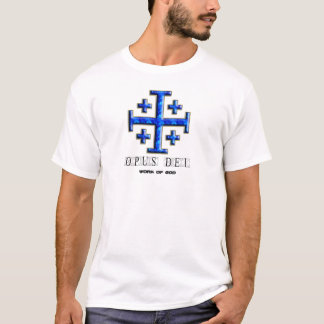Camiseta Ver 4 - Cruz de Jerusalem - opus Dei - parte