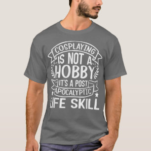 Camiseta Ver Não É Um Hobby É Um Posto Apocalyptic L