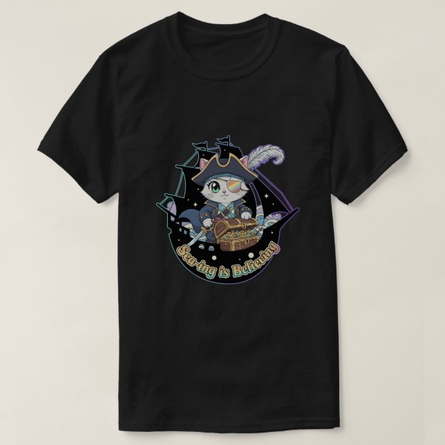 Camiseta ver para crer (Frente do Design)