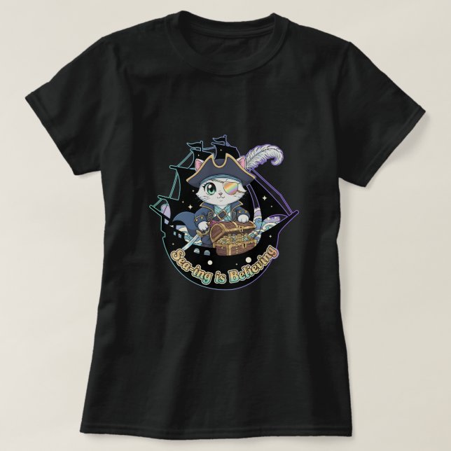 Camiseta ver para crer (Frente do Design)