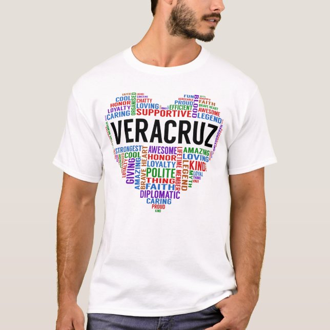 Camiseta VerACRUZ Legend Heart (Frente)