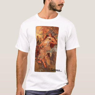 Camiseta verão contra o inverno
