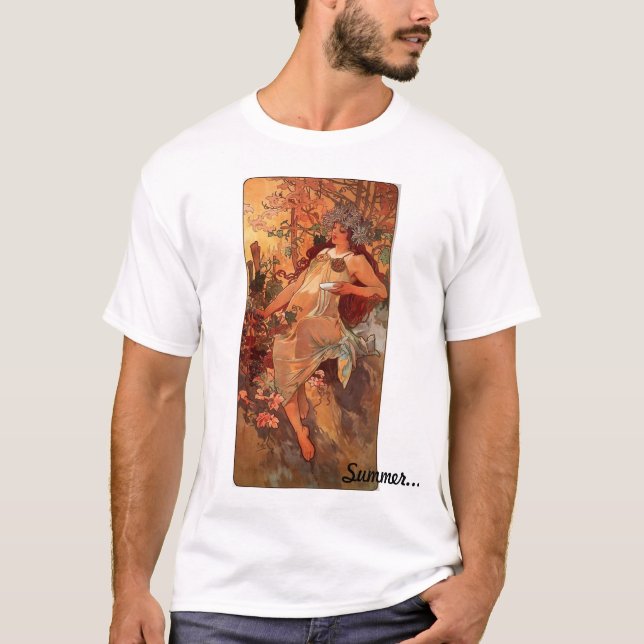 Camiseta verão contra o inverno (Frente)