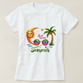 Camiseta verão da mamãe quente