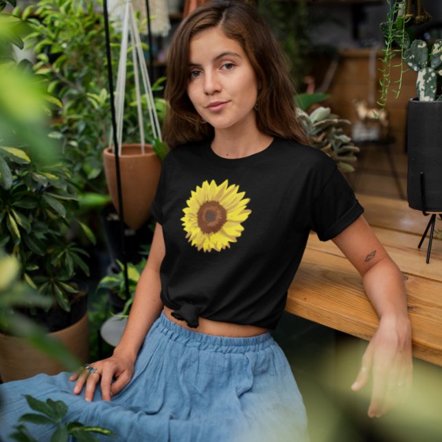 Camiseta verão de girassol (Sunflower Summer T-Shirt)