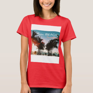 Camiseta Verão de Miami Beach