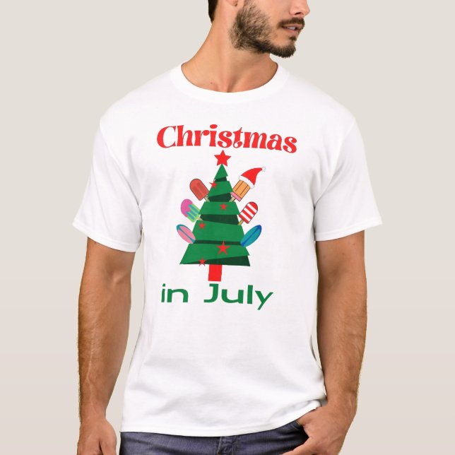 Camiseta verão de natal (Frente)