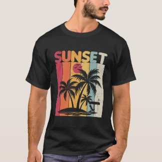 Camiseta Verão de Sunset