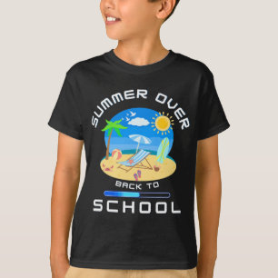 Camiseta Verão De Volta À Escola